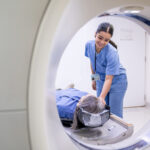 Patient in a CT Scanner
